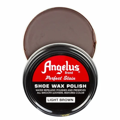 Abbildung von Angelus Shoe Wax Polish Hellbraun