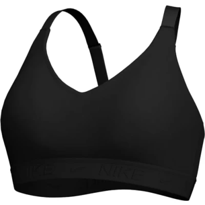 Abbildung von Nike Performance INDY BRA Sportbh mit mittlerer Stützkraft, Damen, Größe: XS, Black
