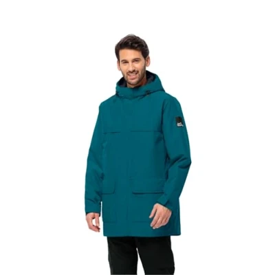 Abbildung von Jack Wolfskin Winterlager Parka, Herren, Größe: Large, Teal