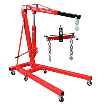 Abbildung von otgerlensker products Motorheber 2 t Motorkran mit Haken + Balancierer Balancer Traverse 1500 LBS Positionierer