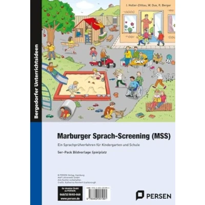 Abbildung von Marburger Sprach Screening (MSS) Bildvorlagen: Ein Sprachprüfverfahren für Kindergarten und Schule (1. Klasse/Vorschule)