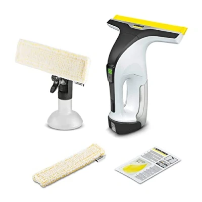 Abbildung von Kärcher WV 4 PLUS electric window cleaner 0.15 L Black, White, Yellow