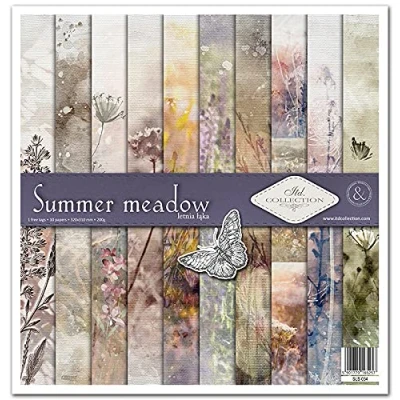 Abbildung von ITD Collection Scrapbooking Paket 12x12 inches, Papier, Dekorpapier, Decoupage, Kartenherstellung, Papiergröße 310 x 320 mm (SLS 034) 10 Blatt + 1