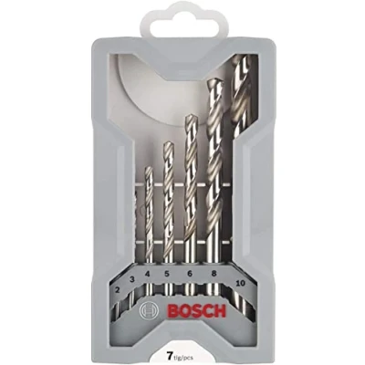 Abbildung von BOSCH Metallbohrer Set HSS G Mini X Line Pro 7 teilig