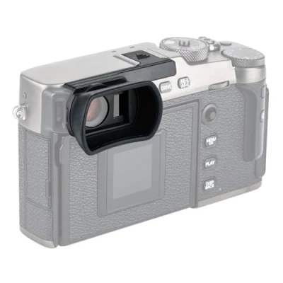 Abbildung von PROfezzion Große Silikon Augenmuschel Okular für Fujifilm X PRO3 (Ausgestattet und Gesichert mit Kamera Blitzschuh)