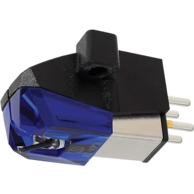 Abbildung von Audio Technica AT XP3 Dual Moving Magnet Stereotonabnehmer DJ Blau