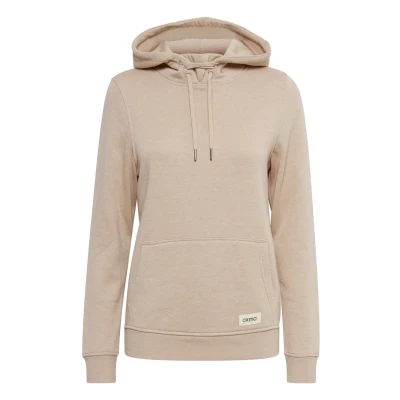 Abbildung von Oxmo Oxowena Kapuzenpullover, Damen, Größe: Small, Mahogany rose melange