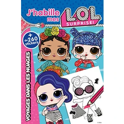 Abbildung von L.O.L. Surprise! J&#039;habille Voyages dans les nuages: Avec + de 260 stickers