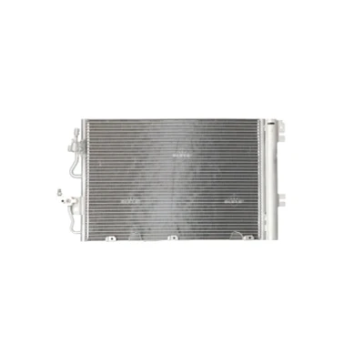Abbildung von NRF EASY FIT 35555 Klimakondensator mit Trockner, Dichtring 11,7 Aluminium 545 OPEL: Astra H Schrägheck, TwinTop, Zafira B