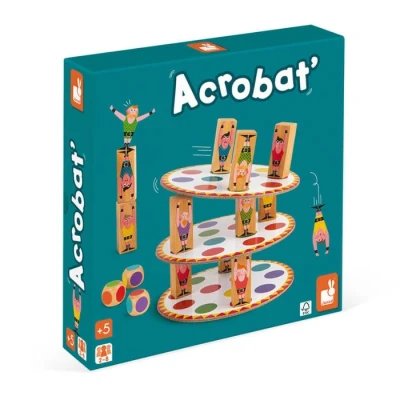 Abbildung von Janod Spiel Wackelturm Acrobat, FSC® schützt Wald weltweit
