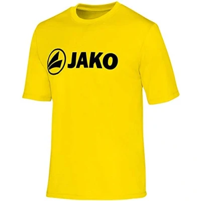 Abbildung von JAKO Tshirt print, Herren, Größe: Medium, Gelbschwarz