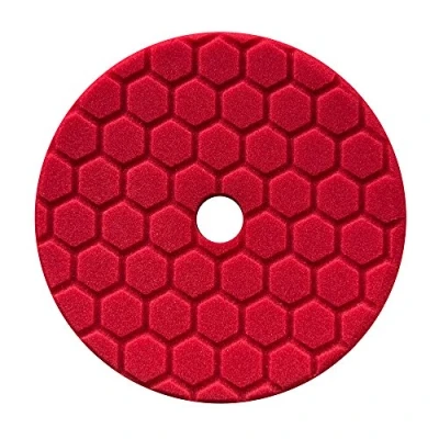 Abbildung von Chemical Guys Hex Logic Quantum Polieren Pad 16,5 cm (165 mm) rot Finishpad