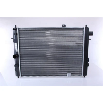 Abbildung von NISSENS 63170 Kühler, Motorkühlung Aluminium 530 415 34 Kühlrippen gelötet OPEL: Ascona C Limousine, Kadett D Schrägheck, CC