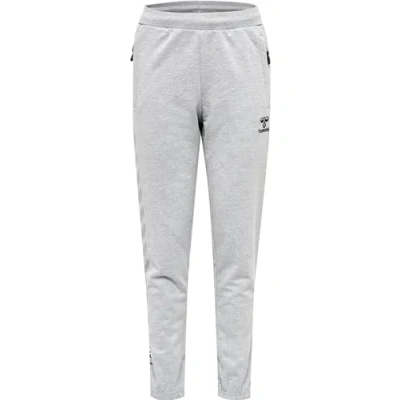 Abbildung von Hummel Hmlmove GRID Jogginghose für Kinder, Größe: 128, Grey melange