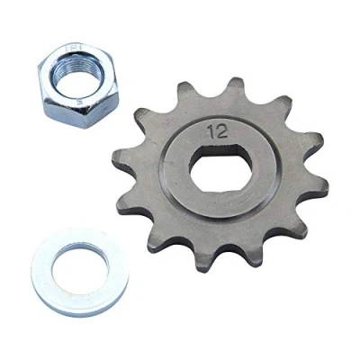 Abbildung von Ritzel 12 Zähne Kettenritzel kompatibel mit Hercules Prima M 1 2 3 4 5 6 N S SL Sachs 504 505 Motor 12Z