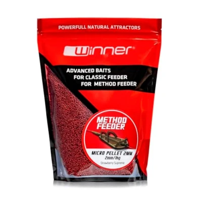 Abbildung von Tandem Baits Karpfen Futter Angelfutter Pellets Method Feeder Pellet 2 mm 1 kg Erdbeere Supreme