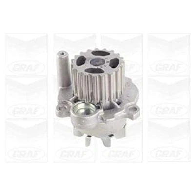 Abbildung von GRAF PA761 Wasserpumpe 19 mit Dichtring mechanisch Stahlblech 56,23 für Zahnriementrieb VOLKSWAGEN: Polo IV Schrägheck, Lupo / 3L