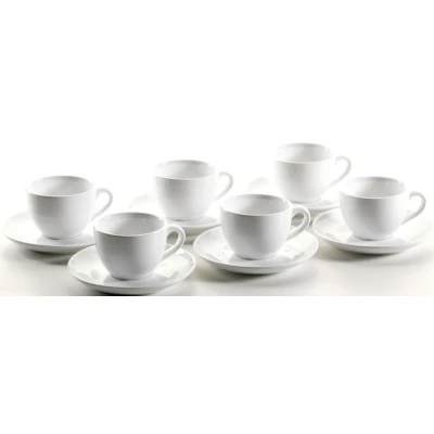 Abbildung von MÄSER Tasse &quot;Colombia&quot;, (Set, 12 tlg., 6 Kaffeeobertassen Untertassen), spülmaschinengeeignet