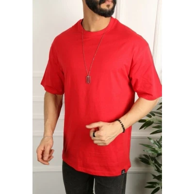 Abbildung von Megaman Jeans T Shirt Oversize Herren Basic Longshirt Premium Qualität