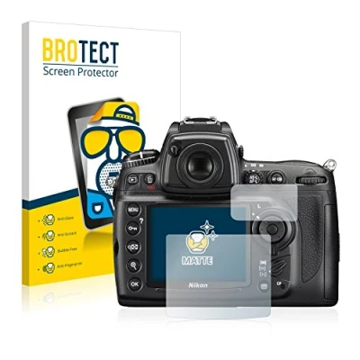 Abbildung von BROTECT Entspiegelungs Schutzfolie für Nikon D700 (2 Stück) Matte Displayschutz Folie, Anti Reflex, Fingerprint