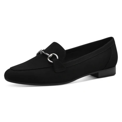 Abbildung von Marco Tozzi Slipper, Damen, Größe: 41, Black Textil