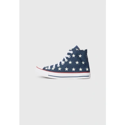 Abbildung von Converse Chuck Taylor ALL STAR Sneaker high, Damen, Größe: 35, Navy/white/red Textil