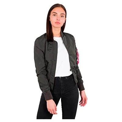 Abbildung von Alpha Industries MA1 TT WMN Bomberjacke, Damen, Größe: XS, Grey