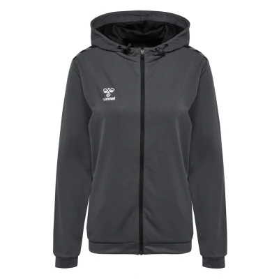 Abbildung von Hummel Trainingsjacke, Damen, Größe: 44, Asphalt