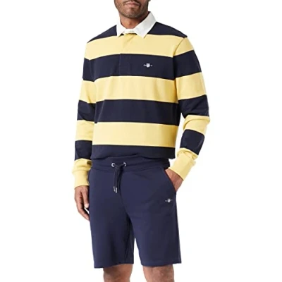 Abbildung von GANT Regular Shield Jogging KURZ = Shorts, Herren, Größe: Large, Blau