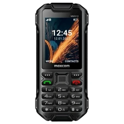 Abbildung von Maxcom MM918 Schwarz mit o2 Vertrag unbegrenzt telefonieren + 6000 MB 4G