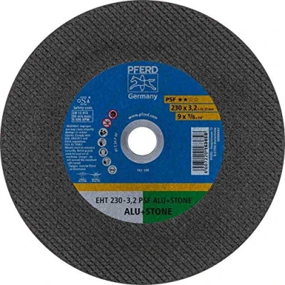 Abbildung von PFERD PSF ALU+STONE 61828222 Trennscheibe, Winkelschleifer 230mm 3.2mm 66001/min