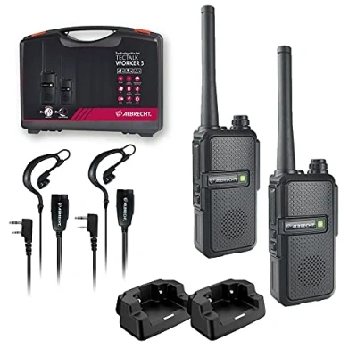 Abbildung von Albrecht Tectalk Worker 3 2er 29825 PMR Handfunkgerät Set (29825)