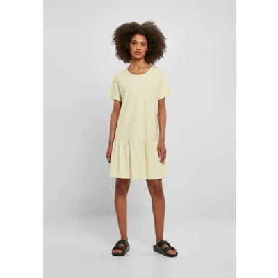Abbildung von Urban Classics Valance Jerseykleid, Damen, Größe: 4XL, Softyellow