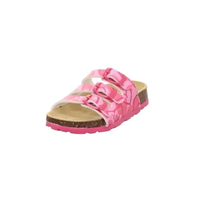 Abbildung von Superfit Mädchen Fussbettpantoffel Hausschuh, Pink 5630, 38 EU