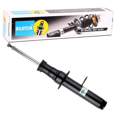 Abbildung von BILSTEIN B4 OE Replacement 19 276939 Stoßdämpfer Vorderachse rechts Gasdruck Zweirohr federtragender Dämpfer unten Platte, oben Stift