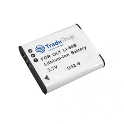 Abbildung von Kamera Li Ion Akku 1000mAh ersetzt Olympus 50B LI50B Ricoh DB 100 DB100 Pentax D Li92 92 für CX3 CX 3 Optio X70 I 10 RZ10 X 70 I10 RZ