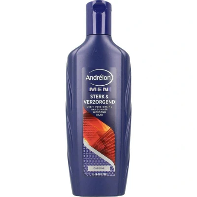 Abbildung von 6x Andrelon Shampoo Men Stark &amp; ​​Pflegend für Männer mit schütterem Haar 300ml