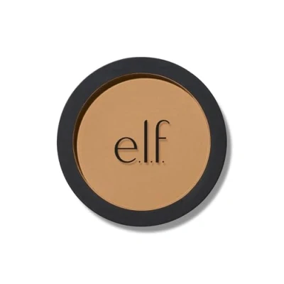 Abbildung von e.l.f. Primer Infused Bronzer, Langanhaltendes &amp; Budge Proof Makeup, Leicht Aufbaubar, Glatte Einfache Anwendung, Vegan Tierversuchsfrei, Tan O&#039; Clock