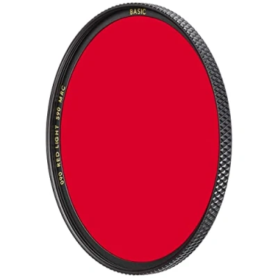 Abbildung von B+W Rotfilter hell 090 MRC Basic 52mm (16x vergütet, Professional) 1102679 Black