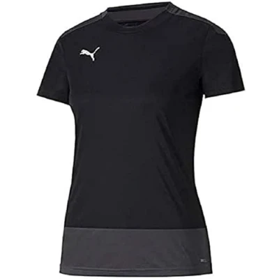 Abbildung von Puma Sport Tshirt, Damen, Größe: Medium, Schwarzgrau