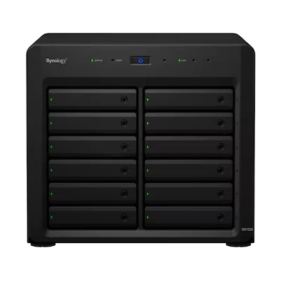 Abbildung von SYNOLOGY DX1222 Festplattenerweiterungsgehäuse schwarz