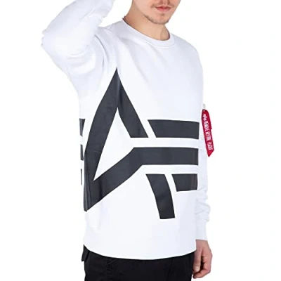 Abbildung von Alpha Industries Sweater &quot;Alpha Men Sweatshirts Side Logo Sweater&quot;