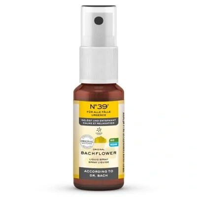 Abbildung von Bachblüten Notfall Nummer 39 Spray