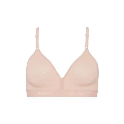 Abbildung von Beedees Microfun N Triangel BH, Damen, Größe: 90B, Nude