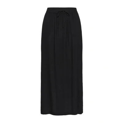 Abbildung von Kaffe Milia Maxirock, Damen, Größe: 40, Black deep