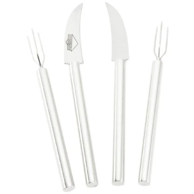 Abbildung von Küchenprofi Pellkartoffel Besteck Set in Geschenkverpackung , Edelstahl Spülmaschinengeeignet 13 cm Kartoffelhalter Pellkartoffelbesteck Einfaches Pellen von heißen Kartoffeln