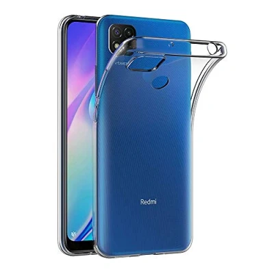 Abbildung von AICEK Hülle Compatible für Xiaomi Redmi 9C Transparent Silikon Schutzhülle Case Clear Durchsichtige TPU Bumper Handyhülle (6,53 Zoll)