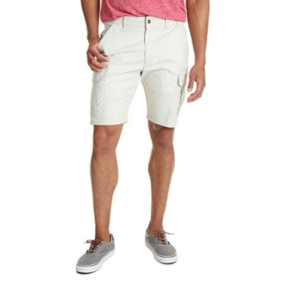 Abbildung von Wrangler Authentics Herren Classic Cargo Stretch Shorts, Dark Putty Ripstop, 56