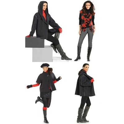 Abbildung von Burda Schnittmuster 7700 Jacke,Chaqueta Gr. 38 50