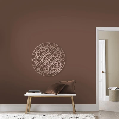 Abbildung von Art for the home Wandbild &quot;Mandala Rund&quot;, (1 St.), Luxus Metal Wanddeko